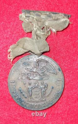 Original Civil War New Jersey First Defenders Medal 1861 James Springstein