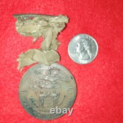Original Civil War New Jersey First Defenders Medal 1861 James Springstein