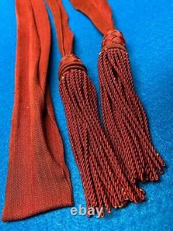 Original Civil War Officers Maroon Sash