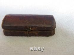 Original Civil War Period Physicians Bleeder Knife Blood Letting With Case