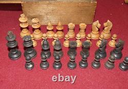 Original Civil War Soldier's Chess Set WithBox