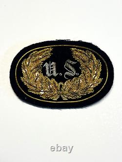 Original Civil War US Staff Officer Kepi Hat Badge Insignia Bullion Lot #A