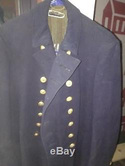 Original Civil War U. S. Navy Overcoat from Museum