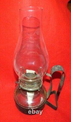 Original Civil War Union Barracks Oil Lamp