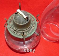 Original Civil War Union Barracks Oil Lamp