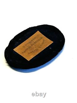 Original Civil War Union Officer USSS Hat Badge Insignia Bullion Embroidery