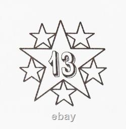 Original Civil War XIII Corps Badge (#2429)