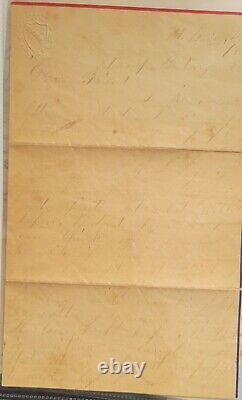 Original Civil War letter battle of Farmington MS May 22, 1962, letters 1860's
