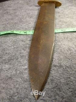 Original Confed Selma Arsenal Rifleman's Knife Civil War Era Excellent Condition