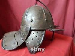 Original English Civil War Lobster Cavalry Helmet 1640's RARE