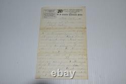 Original Handwritten Letter-may 10th, 1865-from Soldier-parents CIVIL War(mck17)