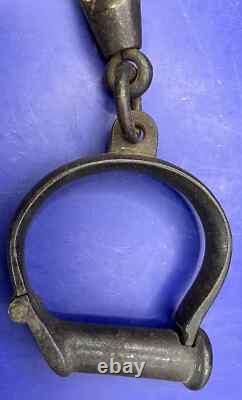 Original Period Civil War Era Handcuffs No Key