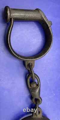 Original Period Civil War Era Handcuffs No Key