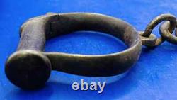 Original Period Civil War Era Handcuffs No Key