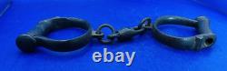 Original Period Civil War Era Handcuffs No Key