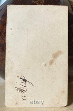 Original! Rare! CIVIL War Merchant Marine Cartouche CDV Photo 1863