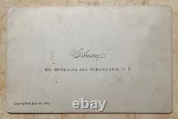 Original! Rare! CIVIL War Union General Grant (last Photo) Cabinet Photo 1885