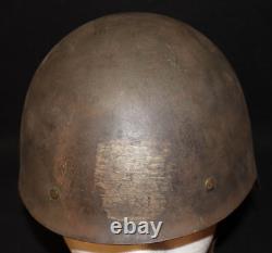 Original Spanish Civil War M21 Spanish Army Helmet withLiner 1921 Sin Ala Model
