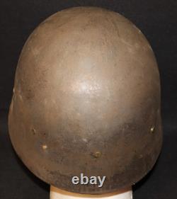 Original Spanish Civil War M21 Spanish Army Helmet withLiner 1921 Sin Ala Model