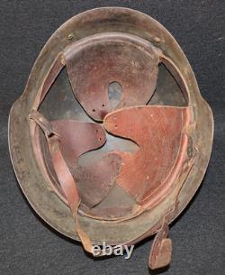 Original Spanish Civil War M21 Spanish Army Helmet withLiner 1921 Sin Ala Model
