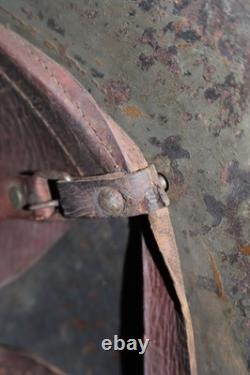 Original Spanish Civil War M21 Spanish Army Helmet withLiner 1921 Sin Ala Model