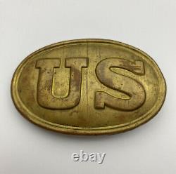 Original US Civil War Union Uniform Belt Buckle