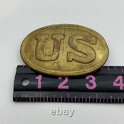 Original US Civil War Union Uniform Belt Buckle