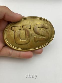 Original US Civil War Union Uniform Belt Buckle