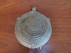 Original U. S. Civil War Federal Model 1858 Bullseye 8 Ring Canteen