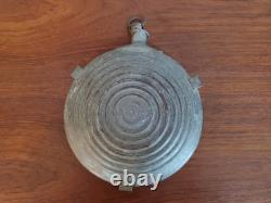 Original U. S. Civil War Federal Model 1858 Bullseye 8 Ring Canteen