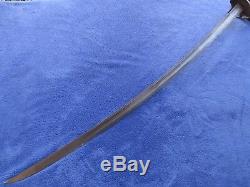 Original Us CIVIL War M 1840 Export Sword And Scabbard Made By R&c Solingen