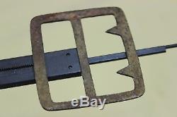 Original and of the Civil War Period Small Beveled Frame Confederate Belt Buckle