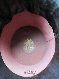 PERFECT Tall Antique Civil War / Antebellum Lincoln STOVE PIPE Hat, HARTFORD CT