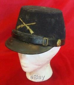 POST CIVIL WAR 1870s US INFANTRY DRESS CAP/HAT