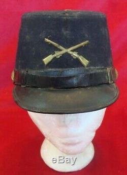POST CIVIL WAR 1870s US INFANTRY DRESS CAP/HAT