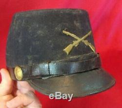 POST CIVIL WAR 1870s US INFANTRY DRESS CAP/HAT