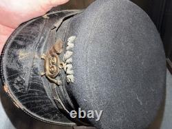 POST CIVIL WAR MAINE 29 UNION INFANTRY. Henderson Ames, BLUE WOOL KEPi CAP