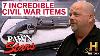 Pawn Stars Top 7 CIVIL War Items Part 2 Rare Revolvers Swords U0026 More