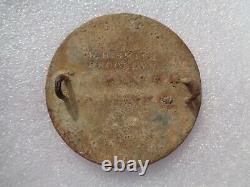 Perfect Dug Civil War Maker Marked US Eagle Breast Plate W H Smith Brooklyn