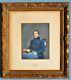 Portrait & MOLLUS Medal of Civil War Captain