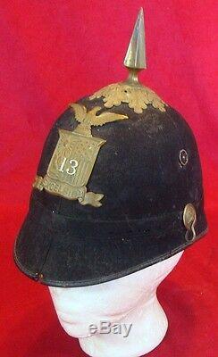 Post Civil War 1870s New York 13n Excelsior Brigade Shako Cap/Hat