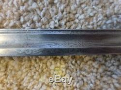 Post Civil War US Navy M1872 Naval Officer's Sword by Horstmann Inv#510