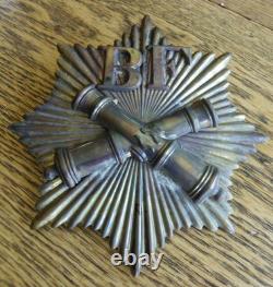 Pre CIVIL War Era Boston Fencibles Militia Shako Helmet Insignia