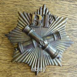 Pre CIVIL War Era Boston Fencibles Militia Shako Helmet Insignia