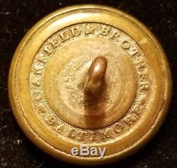 Pre CIVIL War Virginia State Seal Button 2pc Albert's Va-4 Coat 23mm Confedetate