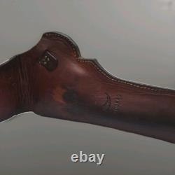 Pre Civil War Colt M1849 Pocket Revolver Holster Used Into Wild West