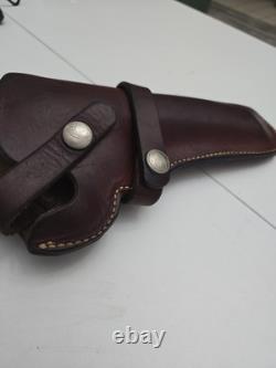 Pre Civil War Colt M1849 Pocket Revolver Holster Used Into Wild West
