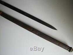 Pre-Civil War Indian Maiden Princess Officers Sword withBrass Scabbard