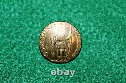 Pre-Civil War Massachusetts Ancient & Honorable Artillery 1 Piece Coat Button