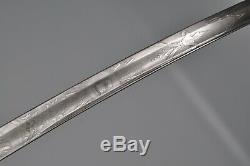 Presentation Grade US Civil War Cavalry Officer's Sword with Knot German Silver